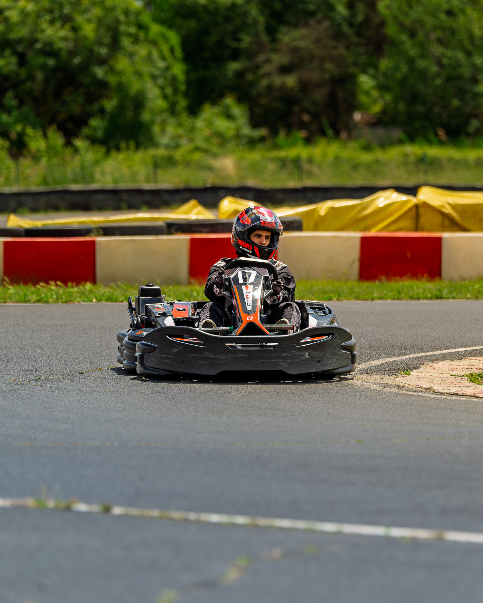 Pilote adulte en pleine session