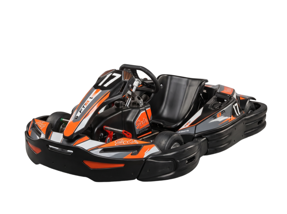 Kart 390cc — vue 3/4
