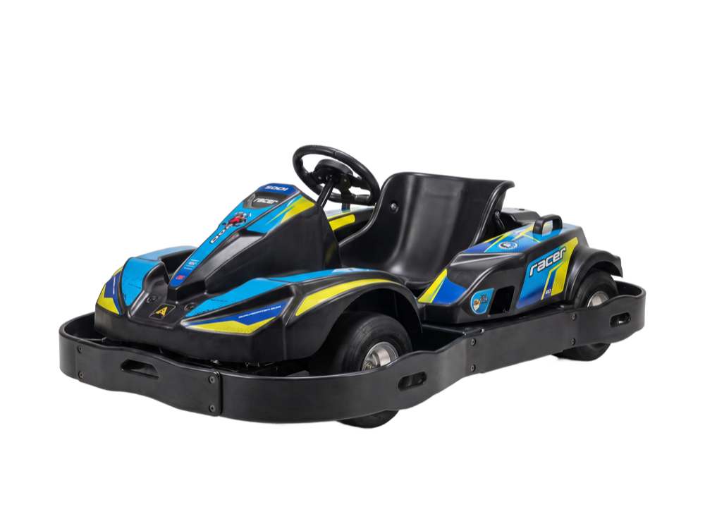 Kart Biplace — vue 3/4